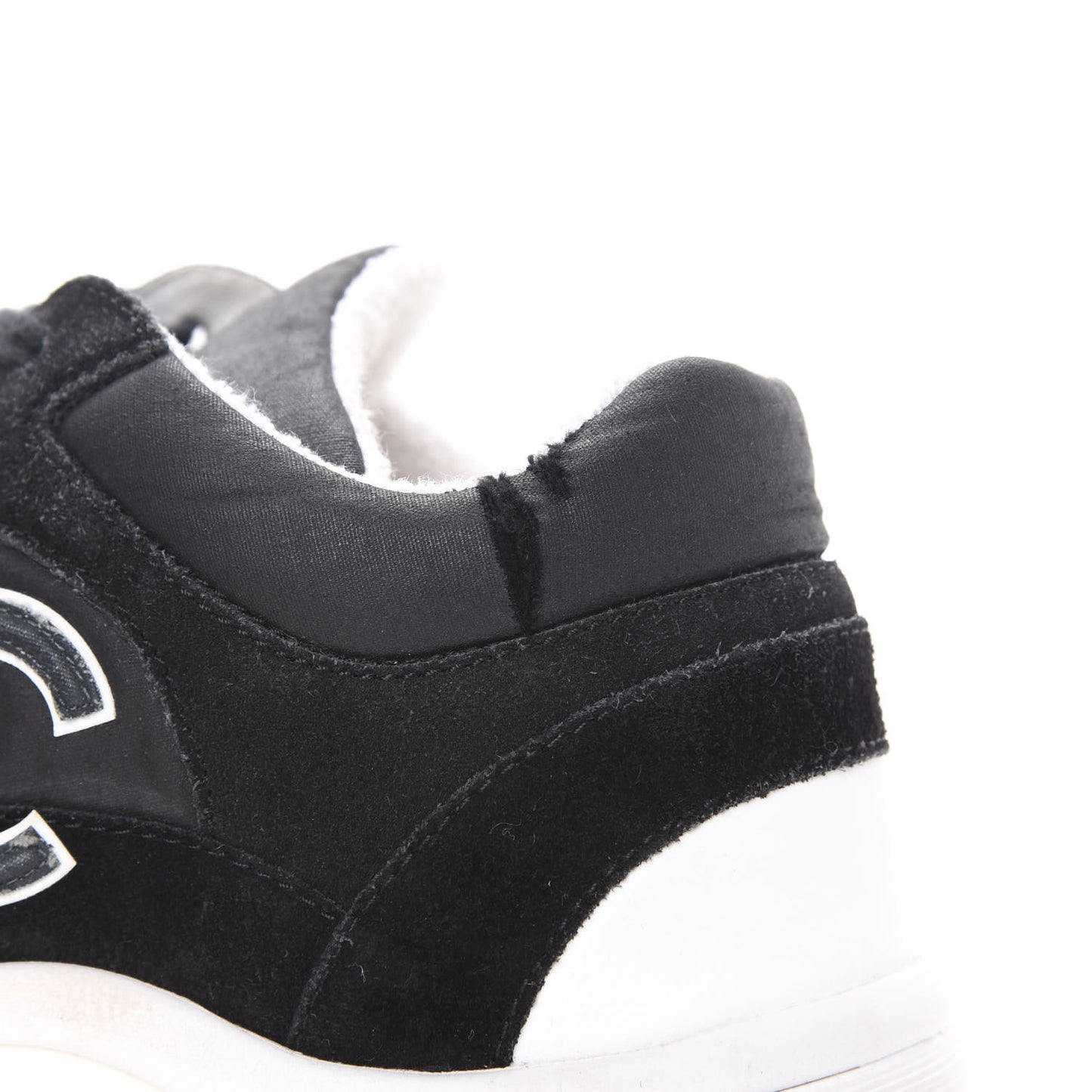 Lycra Womens CC Sneakers 38.5 Black