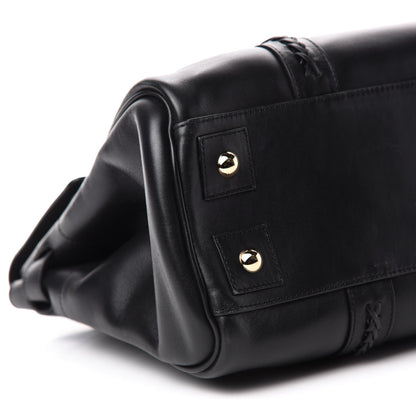 Mulberry Smooth Calfskin Braided Bayswater Black 6 of 14