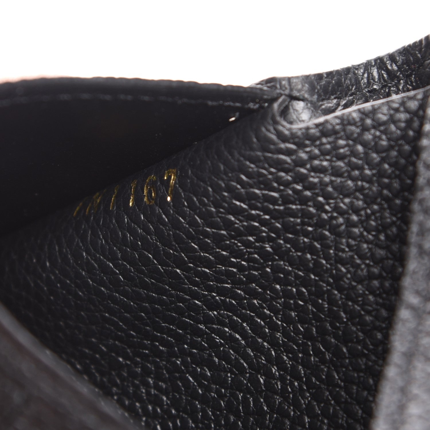 Louis Vuitton Empreinte Pont-Neuf Compact Wallet Black 7 of 8