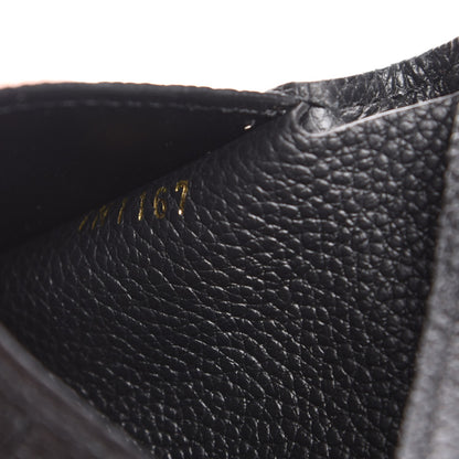 Louis Vuitton Empreinte Pont-Neuf Compact Wallet Black 7 of 8