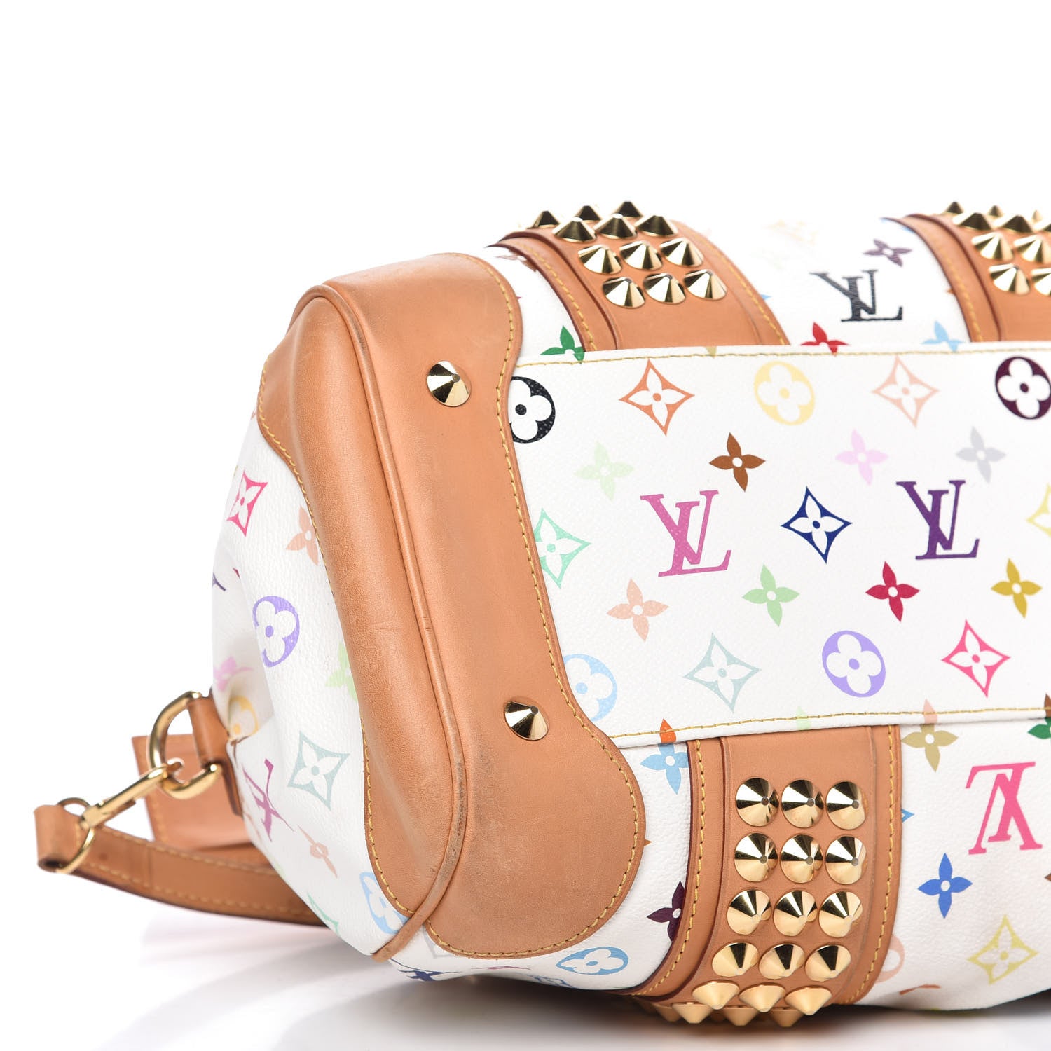Louis Vuitton Monogram Multicolor Courtney MM White 7 of 11