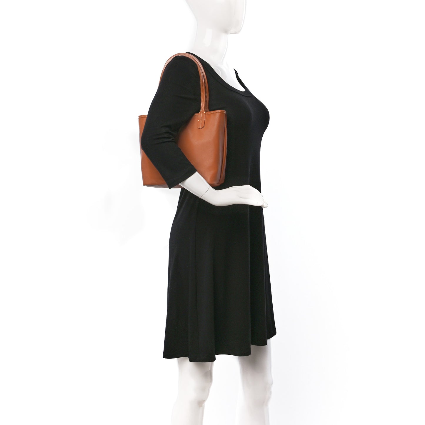 Goyardine Reversible Mini Anjou Black Gold