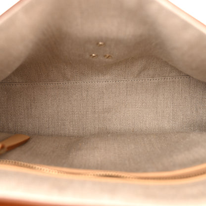 Chloe Grained Calfskin Medium Penelope Shoulder Bag Milky Brown 5 of 10