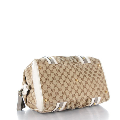 Gucci Monogram Medium Interlocking Boston Off White 4 of 9