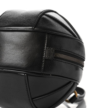 Gucci Piuma Lux Energy Mini Tifosa Basketball Shaped Shoulder Bag Black 7 of 7