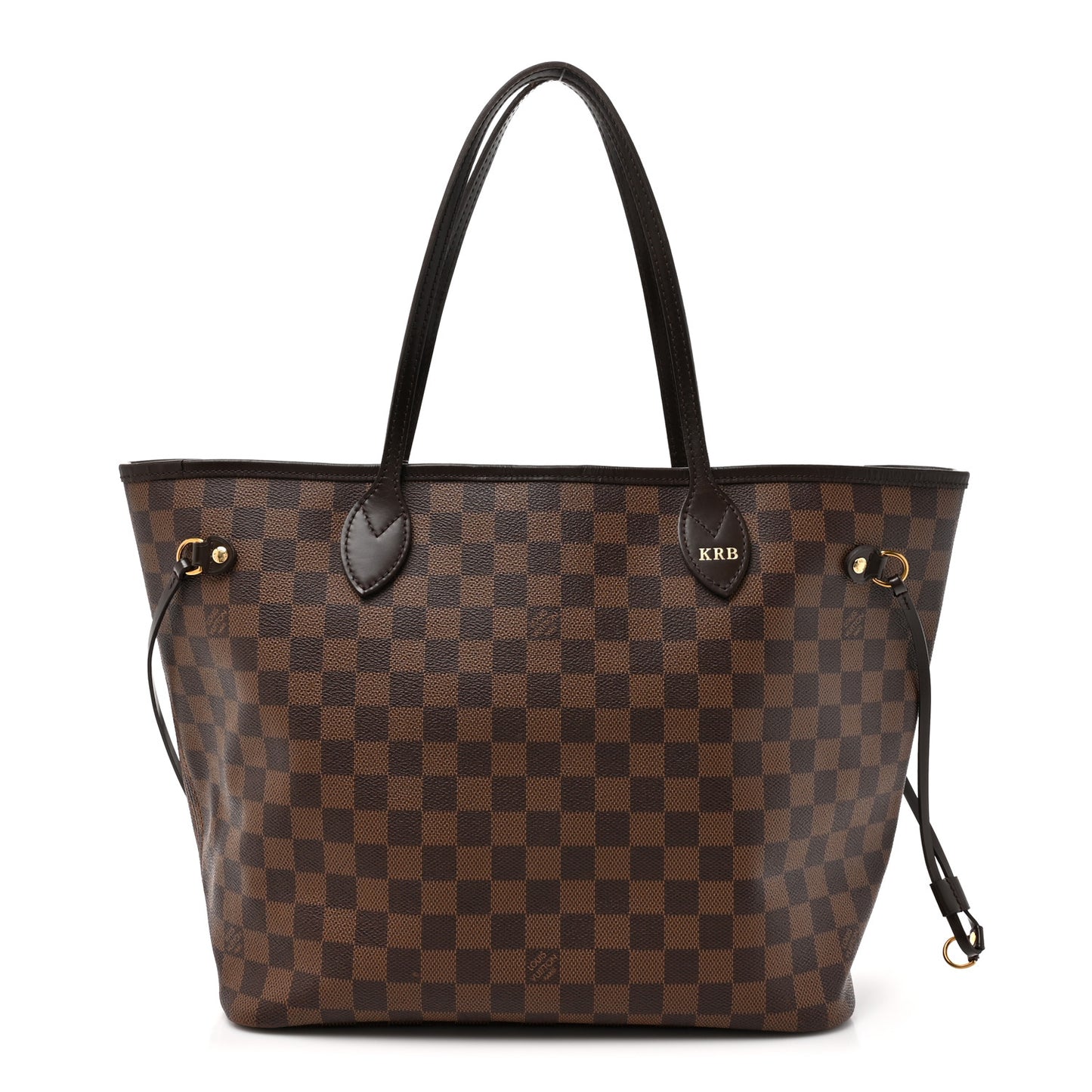 Damier Ebene Neo Neverfull MM Rose Ballerine