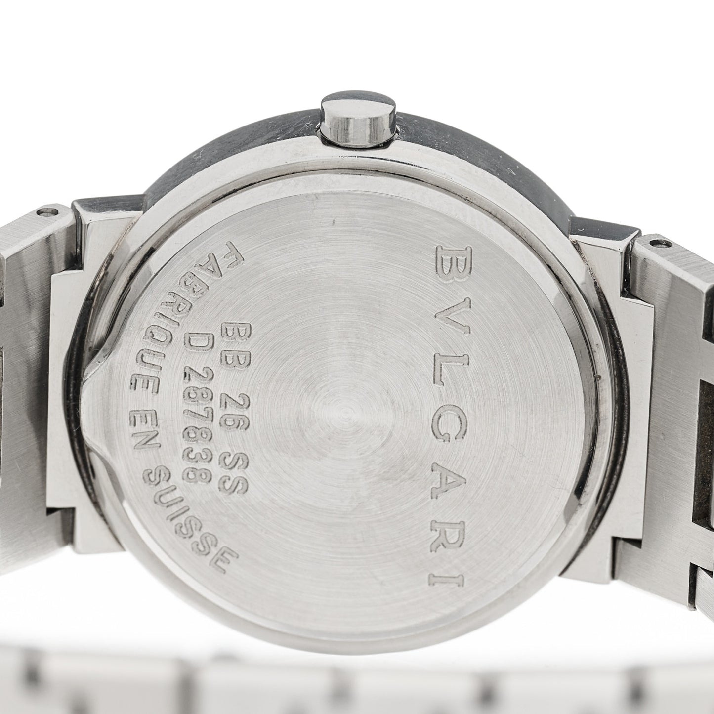Stainless Steel 26mm Quartz Watch Black