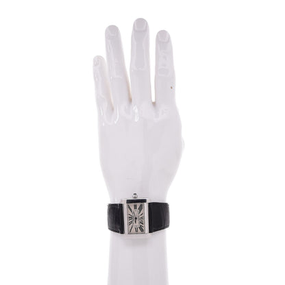 Cartier Stainless Steel Alligator 38mm Tank Divan Automatic Watch 2 of 12