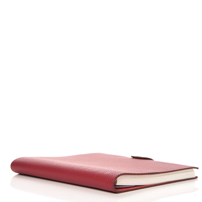 Hermes Togo Ulysse MM Agenda Cover Rubis 4 of 12