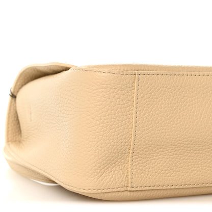 Chanel Grained Calfskin Small Souplissimo Maxi Flap Beige 9 of 10