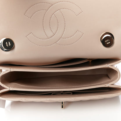 Chanel Lambskin Quilted Small Trendy CC Dual Handle Flap Bag Beige 4 of 9