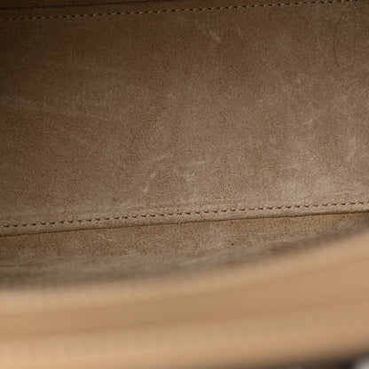 Celine Drummed Calfskin Nano Luggage Dune 11 of 14