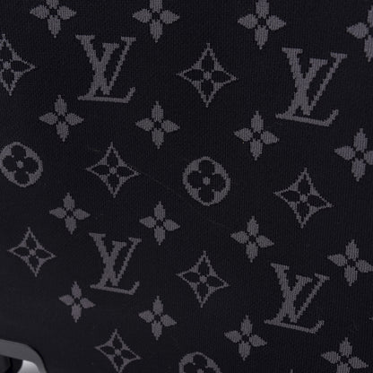 Louis Vuitton Knit Monogram Eclipse Horizon Soft 55 Suitcase 10 of 12