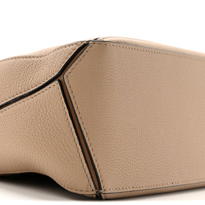 Loewe Grained Calfskin Small Puzzle Bag Sand Mink 8 of 13