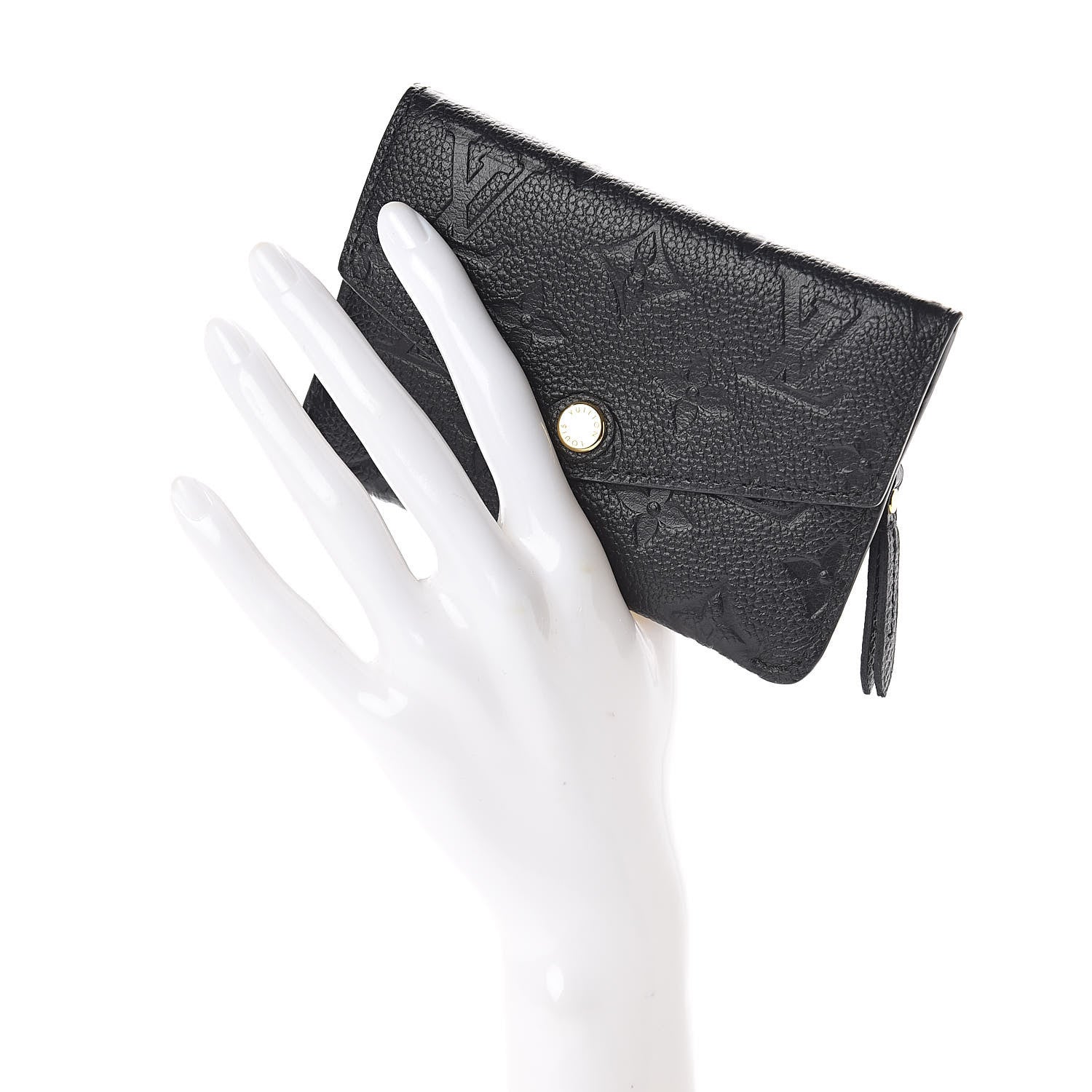 Louis Vuitton Empreinte Key Pouch Black 2 of 6