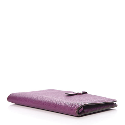 Hermes Togo Dogon Duo Wallet Ultraviolet 5 of 18