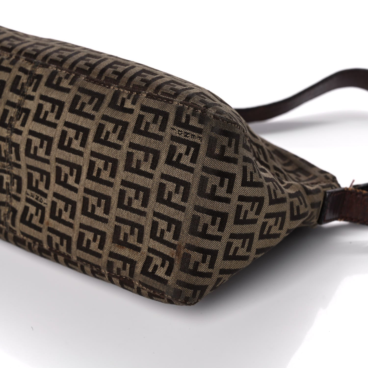Fendi Zucchino Pochette Brown 10 of 12