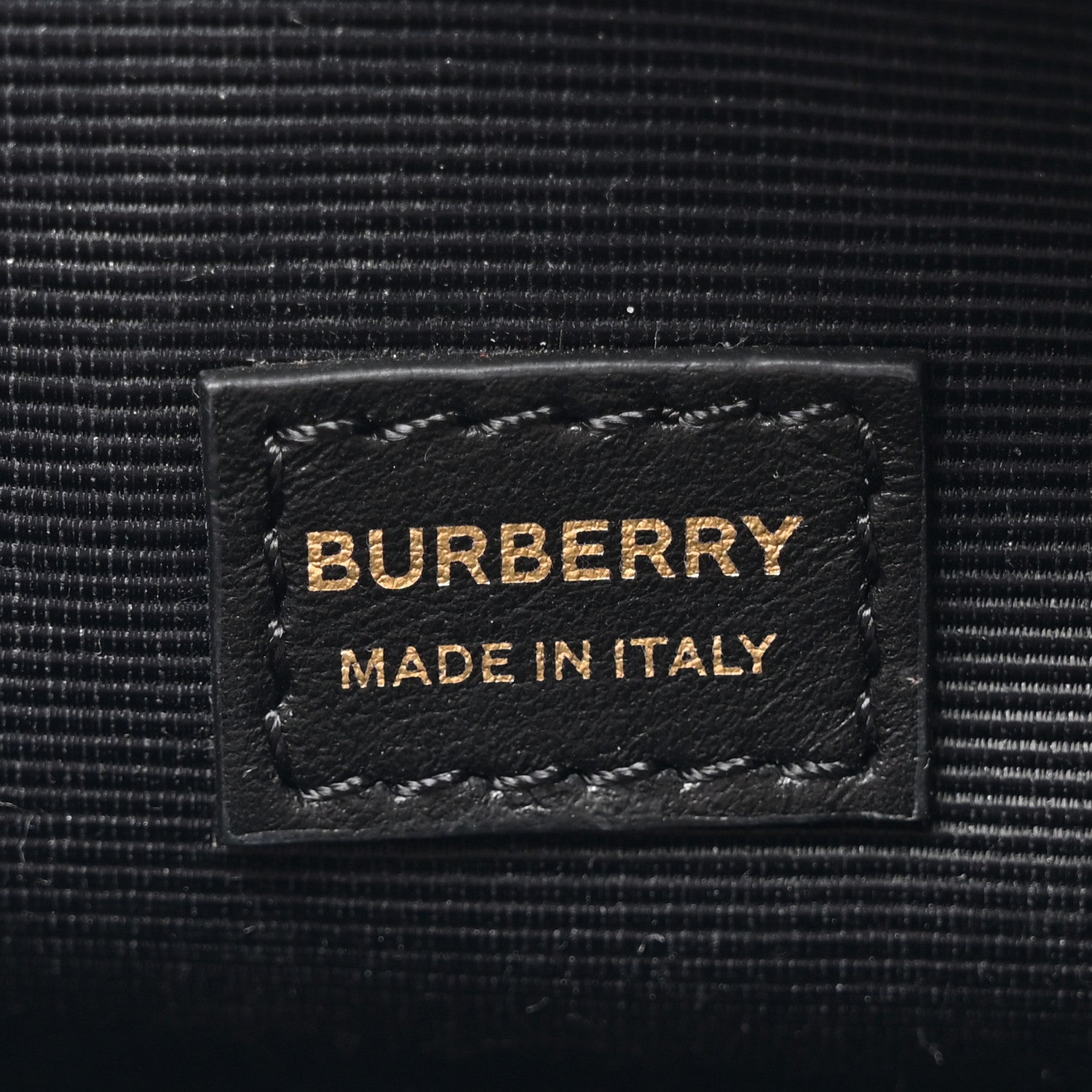 Burberry Calfskin Vintage Check Half Cube Crossbody Bag Black 7 of 10