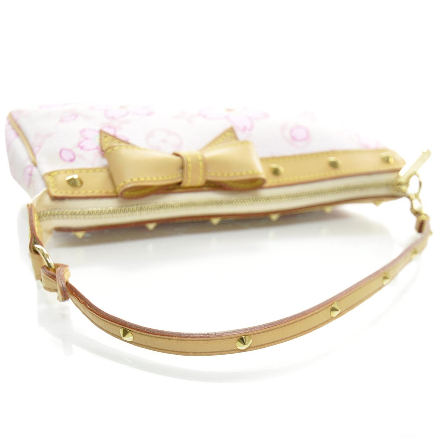 Monogram Cherry Blossom Pochette Accessories Pink