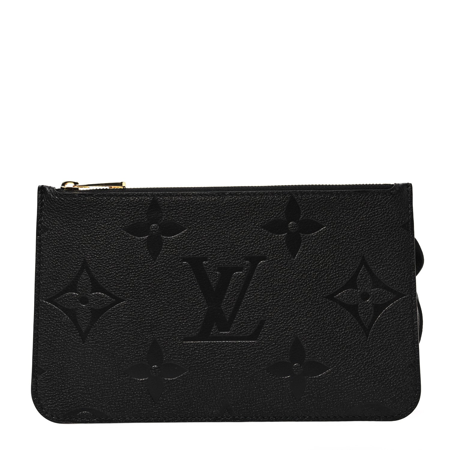 Louis Vuitton Empreinte Monogram Giant Neverfull MM Pochette Black 1 of 6