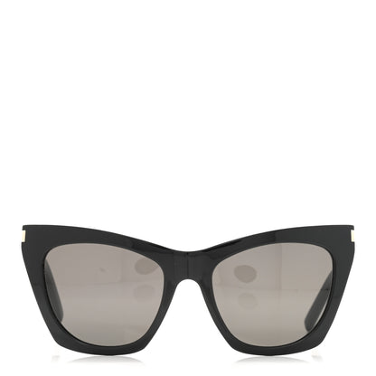 Saint Laurent New Wave SL214 Kate Cat Eye Sunglasses Black 2 of 10