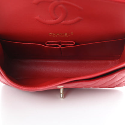 Chanel Caviar Quilted Medium Double Flap Red 5 of 12