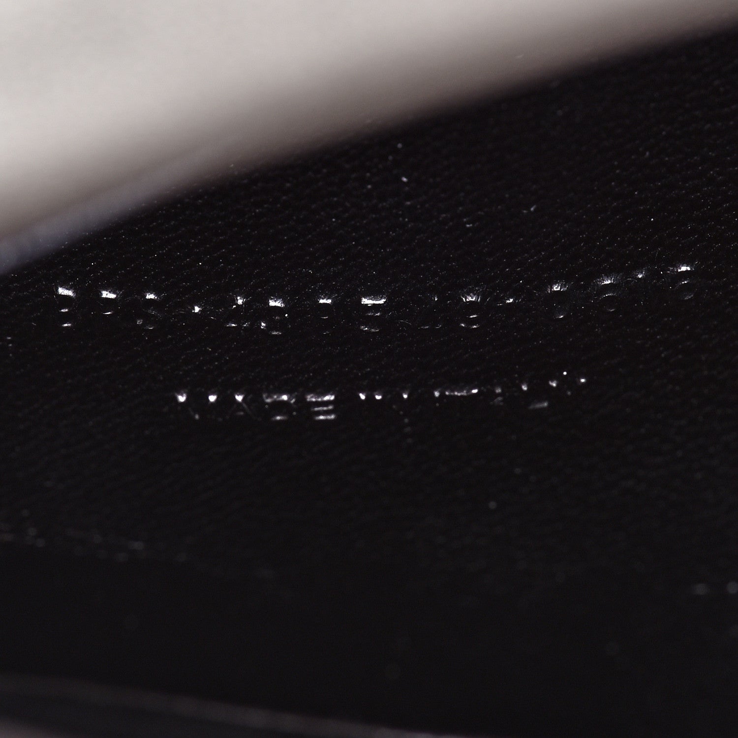 Saint Laurent Sheepskin Matelasse Chevron Monogram Mini College Bag Dark Anthracite 6 of 8