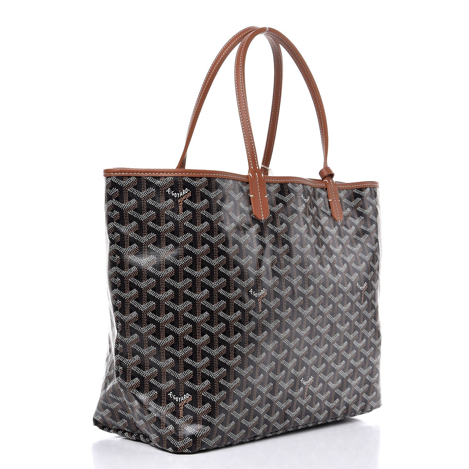Goyard Goyardine Saint Louis PM Black Gold 3 of 7