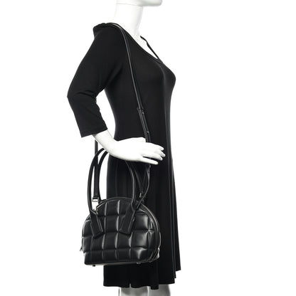 Bottega Veneta Butter Calfskin Small Padded Swoop Black 2 of 9