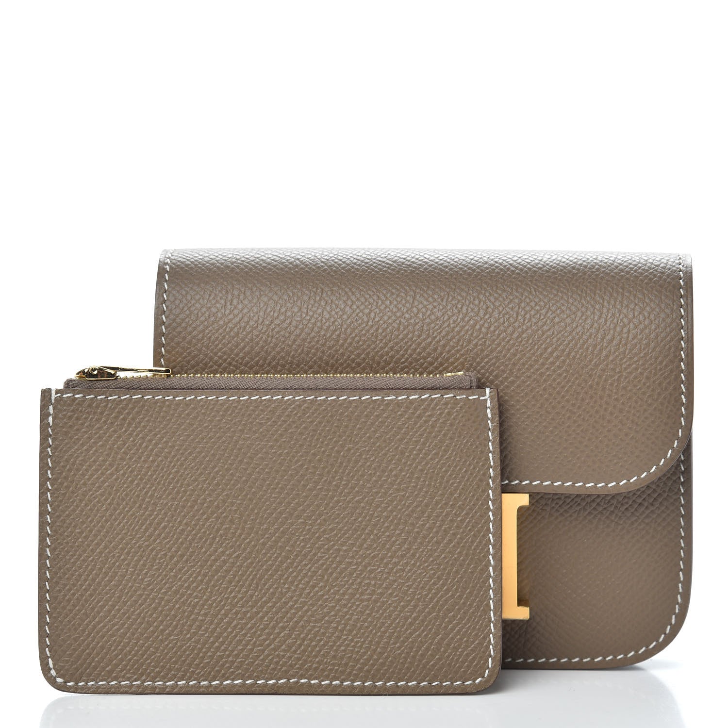 Hermes Epsom Constance Slim Wallet Etoupe 3 of 8