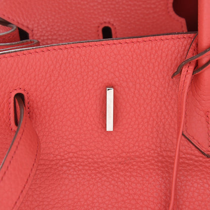 Hermes Taurillon Clemence Birkin 40 Bougainvillea 16 of 39