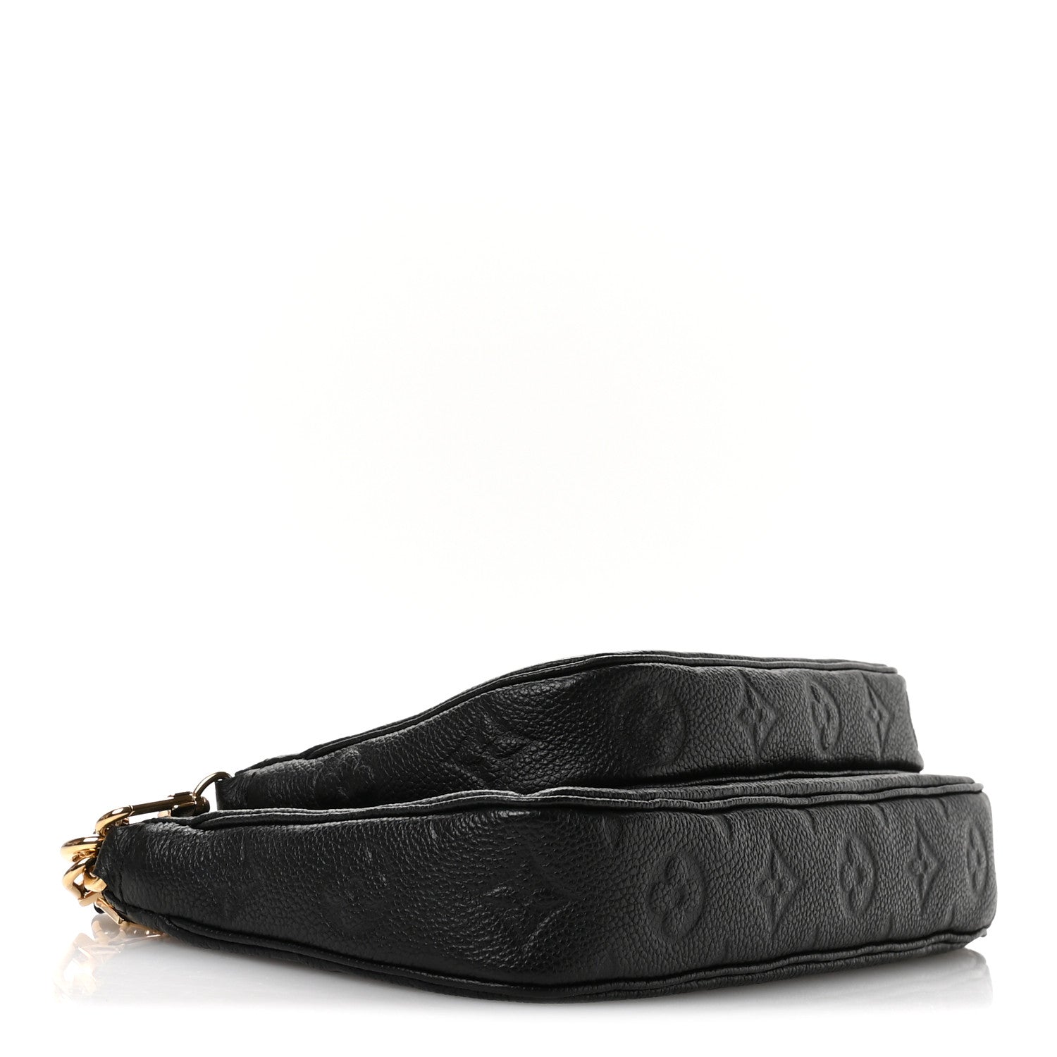 Louis Vuitton Empreinte Monogram Giant Multi Pochette Accessories Black 4 of 10