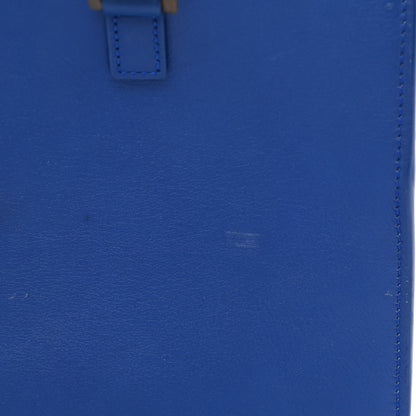 Saint Laurent Calfskin Monogram Baby Cabas Blue 13 of 13