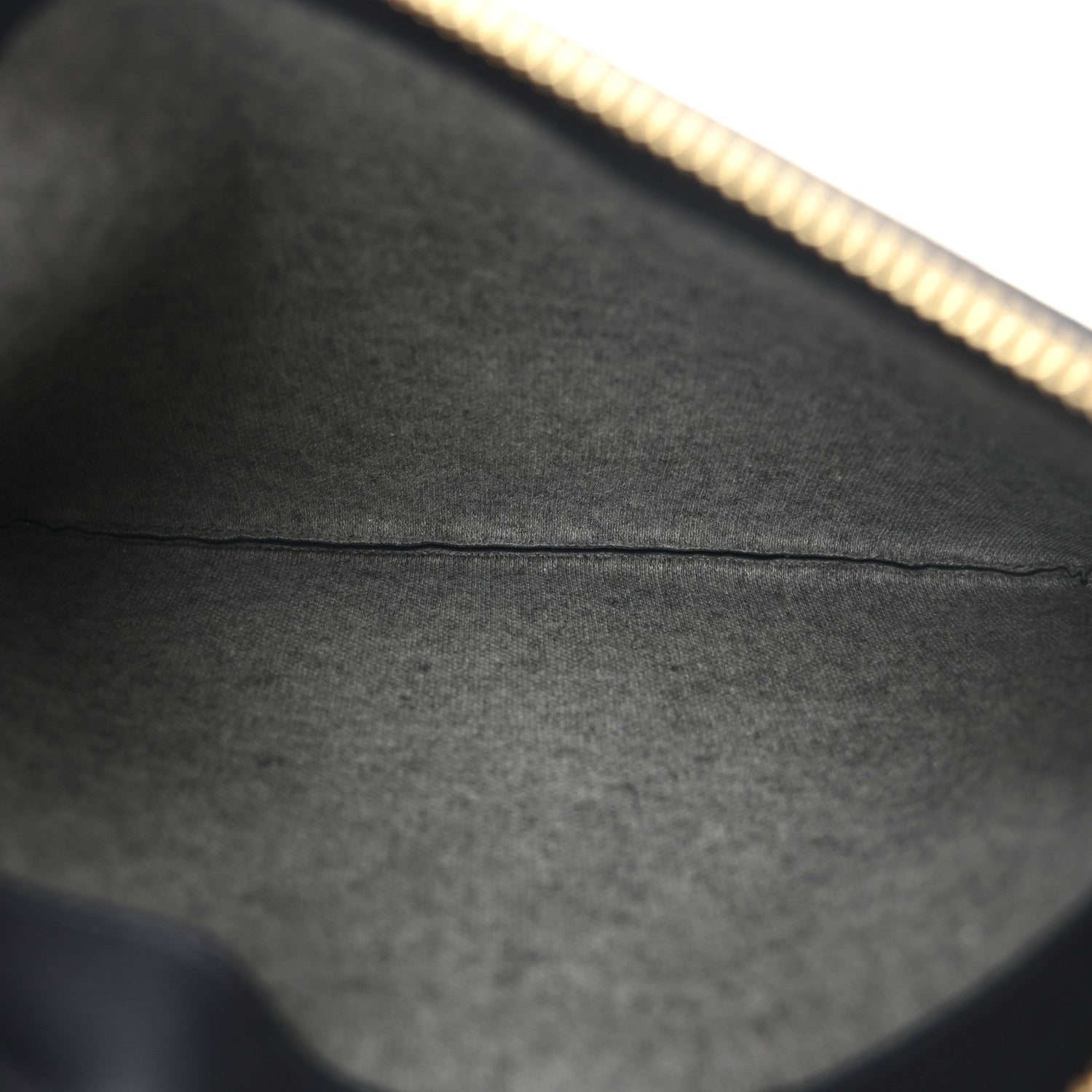 Celine Lambskin Large Trio Crossbody Bag Navy Blue 5 of 10