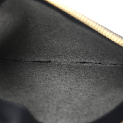 Celine Lambskin Large Trio Crossbody Bag Navy Blue 5 of 10