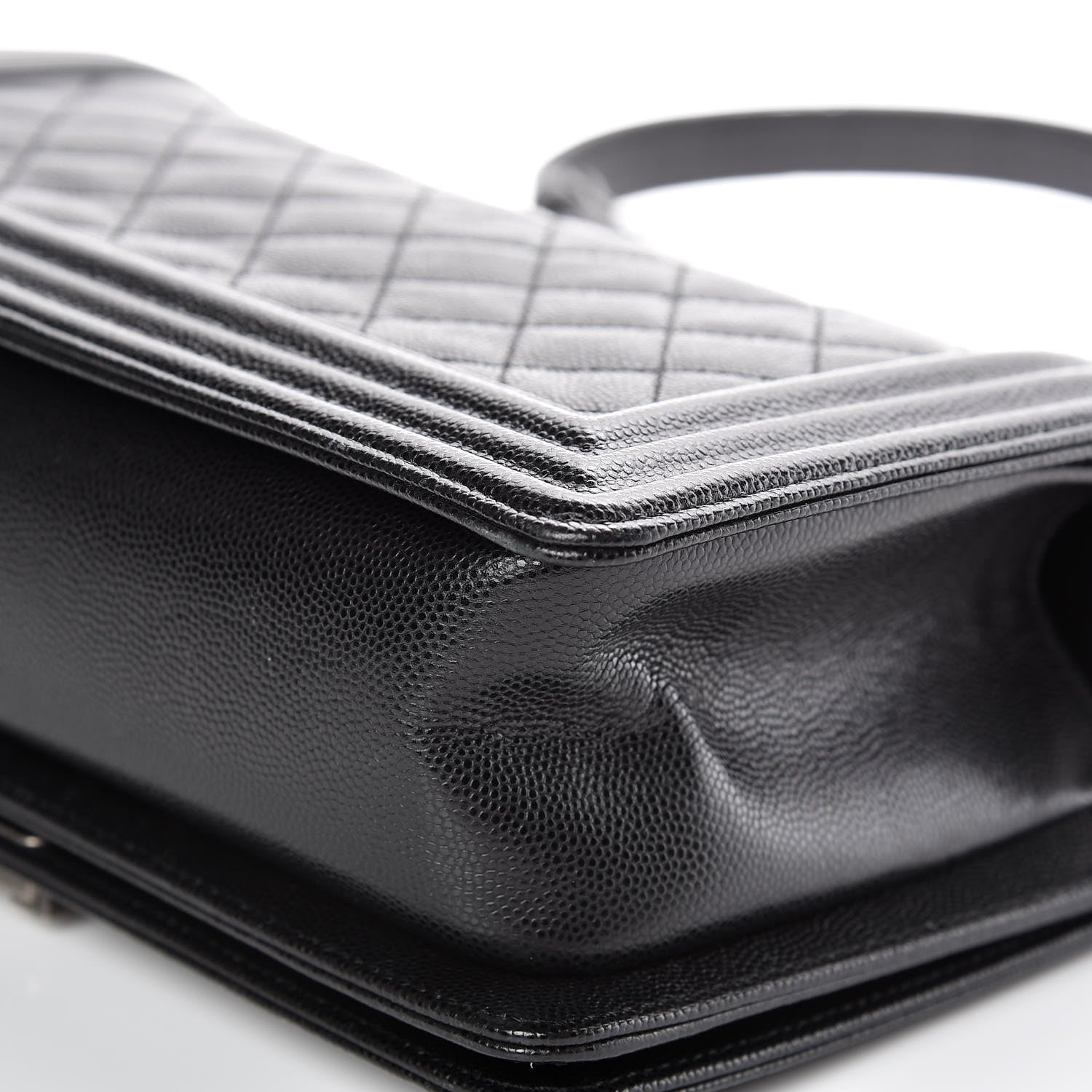 Chanel Caviar Quilted Medium Boy Flap Black 12 of 12