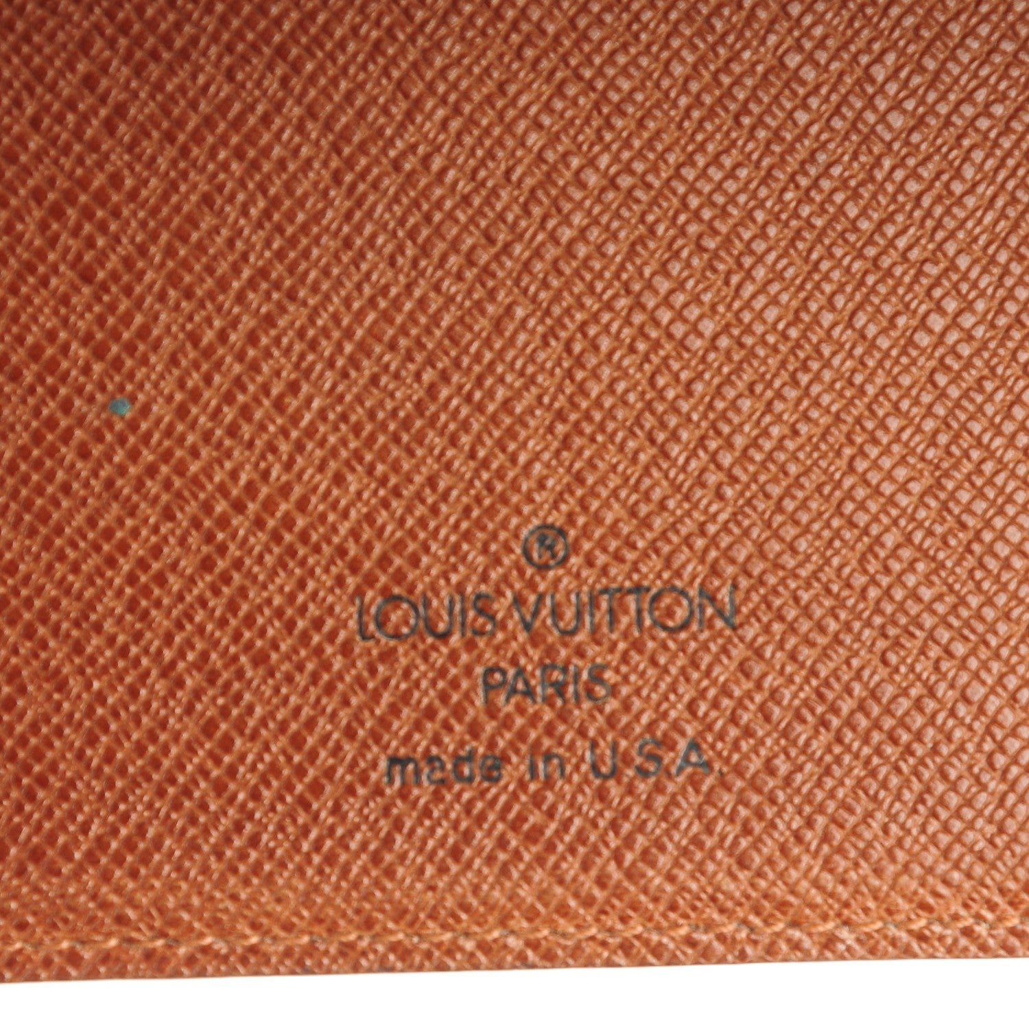 Louis Vuitton Monogram Simple Checkbook Holder Wallet Cover 6 of 8