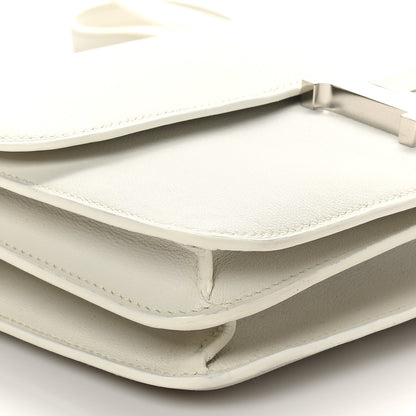 Hermes Evergrain Constance Elan 25 White 9 of 10