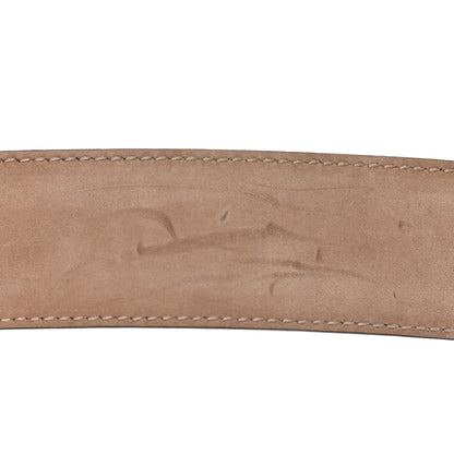 Gucci Moon Calfskin Interlocking G 37mm Belt 115 46 Storm Grey 6 of 8