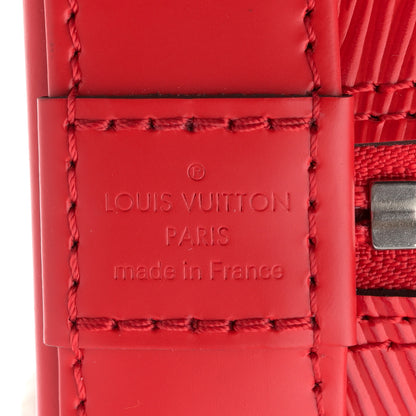Louis Vuitton Epi Alma BB Coquelicot 6 of 12