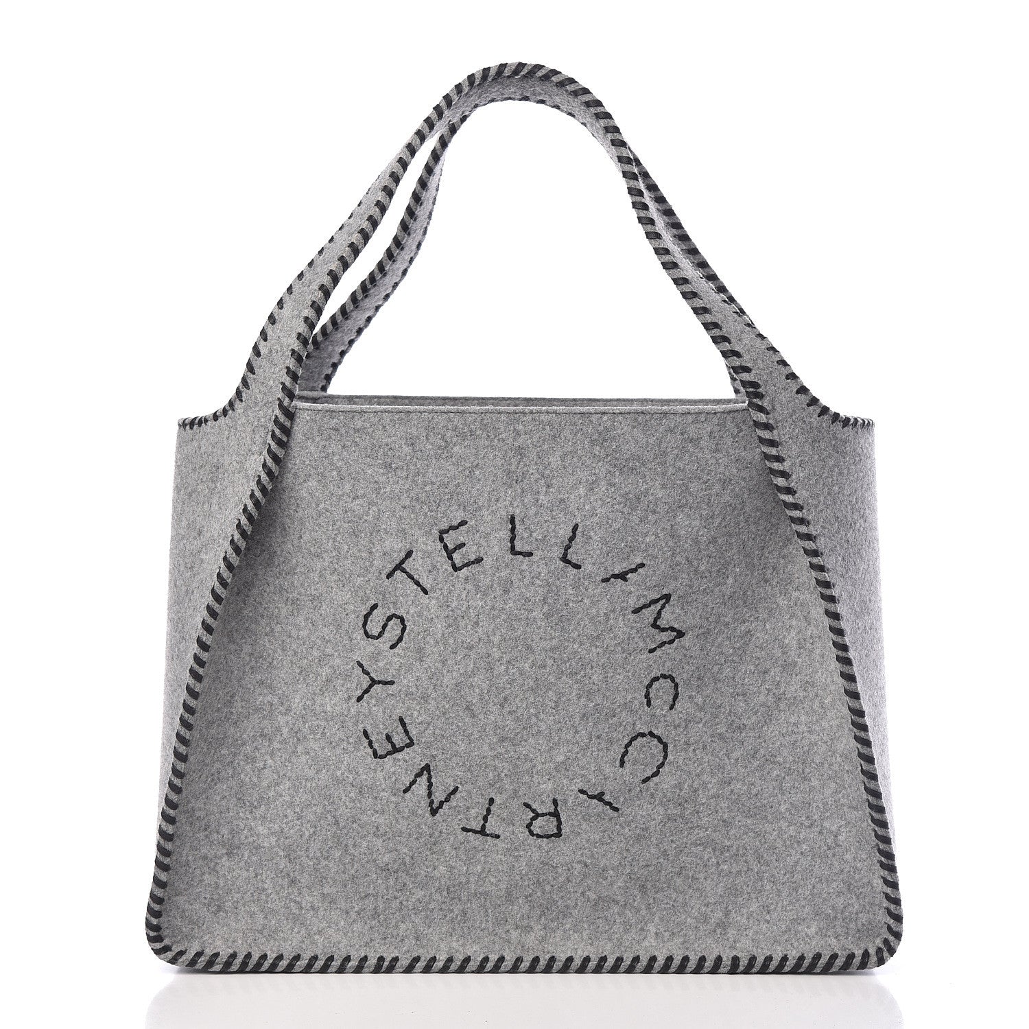 Stella McCartney Eco Felt East West Tote Smoke Slate 3 of 12