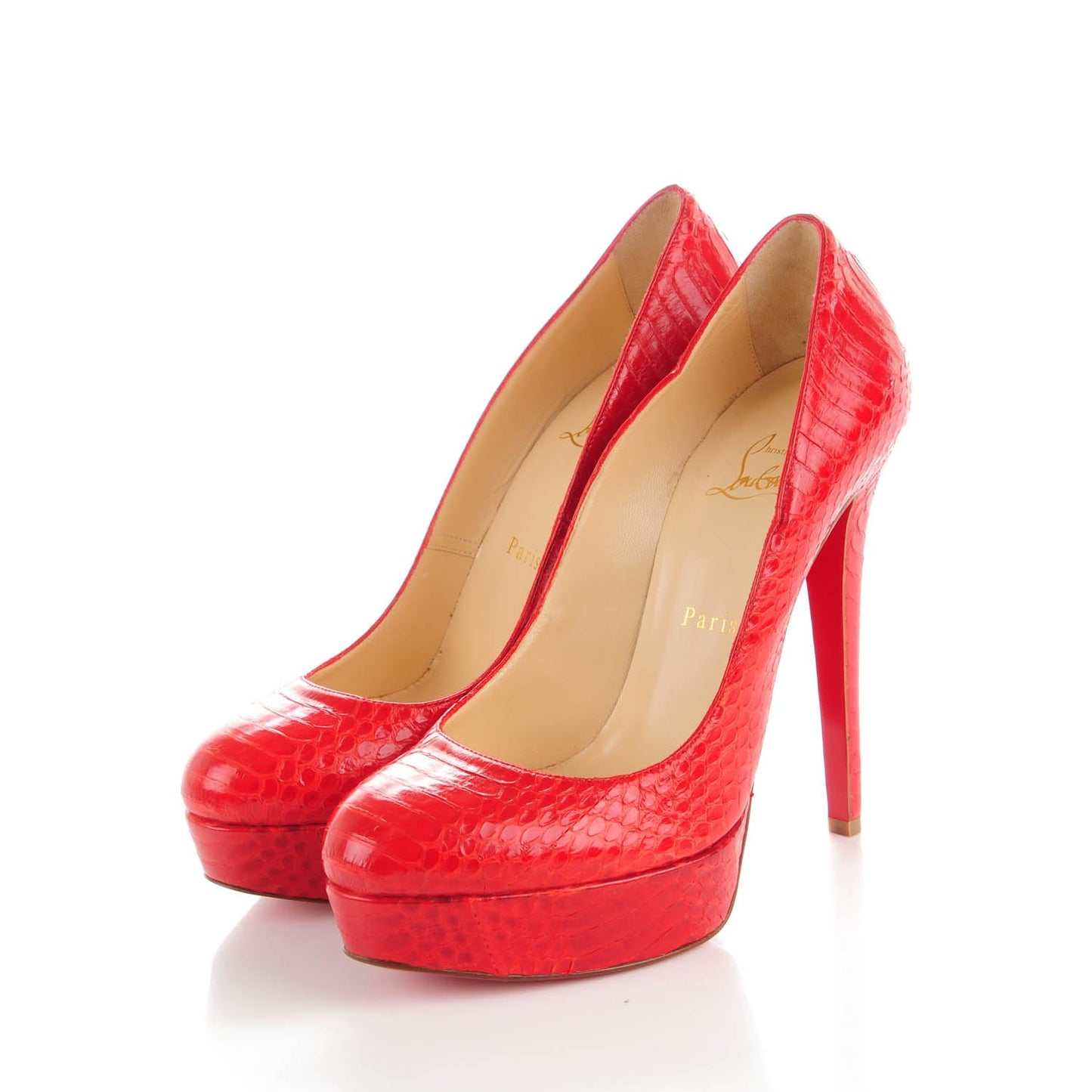 Python Lucido Bianca 140 Pumps 39 Red