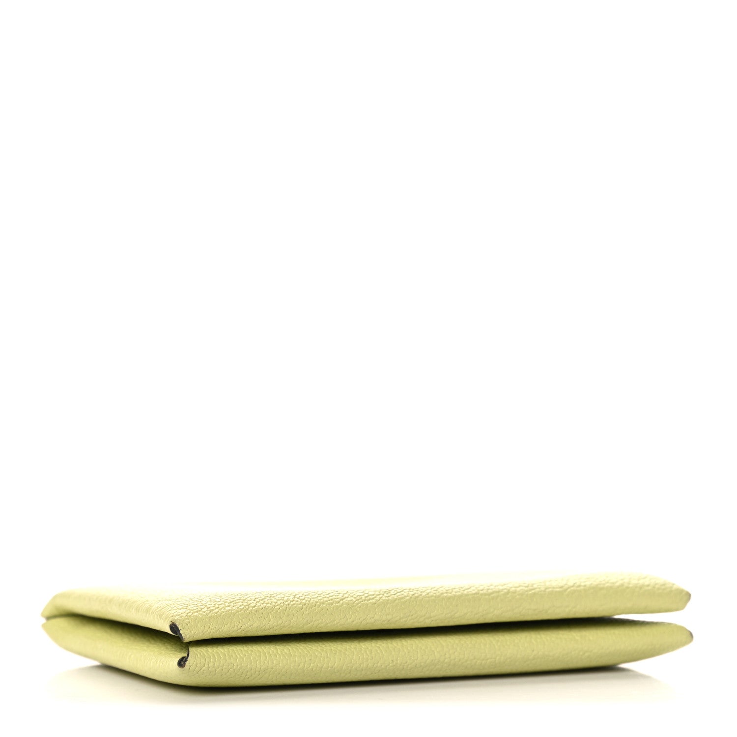 Hermes Chevre Mysore Calvi Card Case Jaune Bourgeon 4 of 12