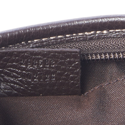 Gucci Crystal Monogram Small D Ring Gold Hobo Brown 9 of 9