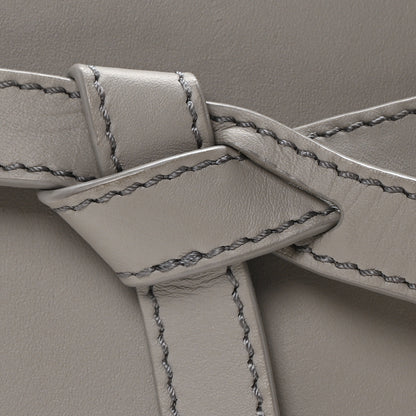 Loewe Calfskin Jacquard Mini Gate Dual Bag Ash Grey 7 of 9