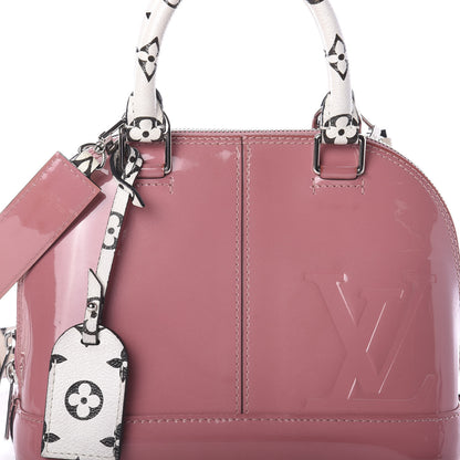 Louis Vuitton Patent Monogram Alma BB Rose Blush 10 of 12