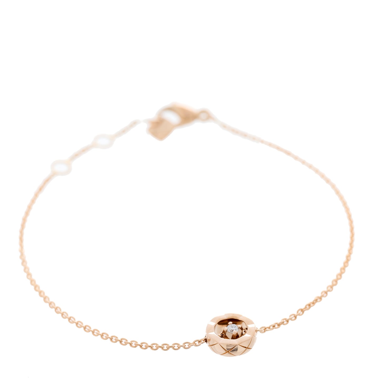 18K Biege Gold Diamond Coco Bracelet