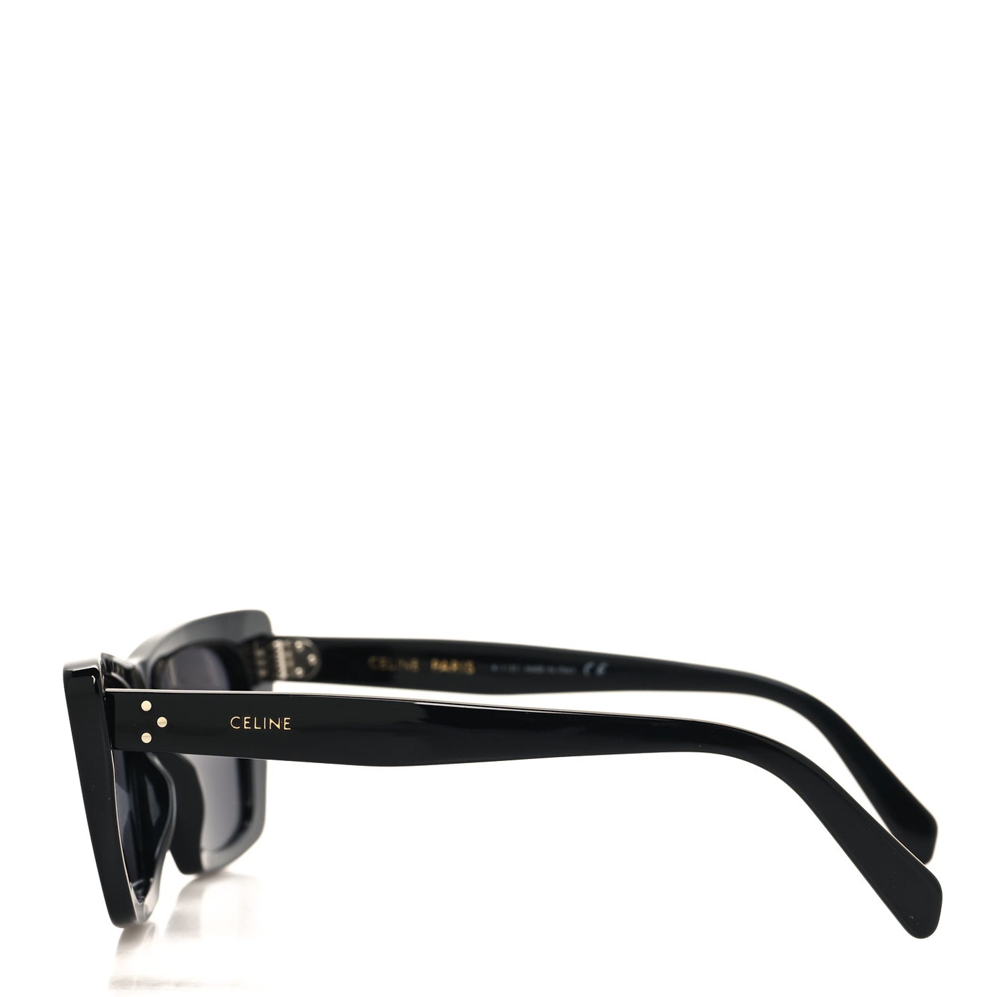Acetate Cat Eye Sunglasses CL40187I Black