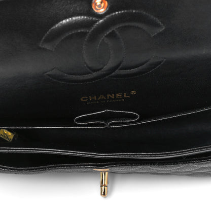 Chanel Caviar Quilted Medium Double Flap Black 5 of 9