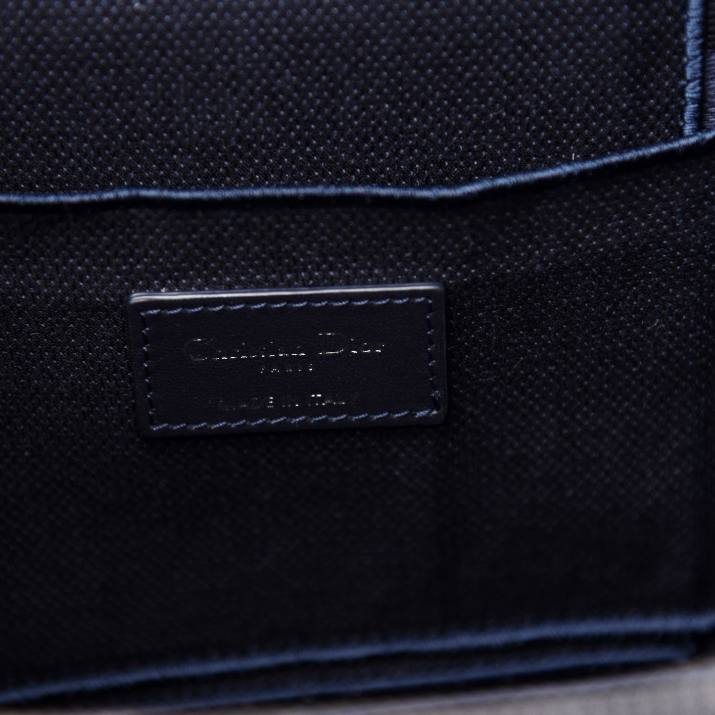 Velvet Cannage Diortravel Vanity Case Blue